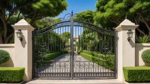 Open garden gates representing the decision between gated and ungated content in B2B marketing