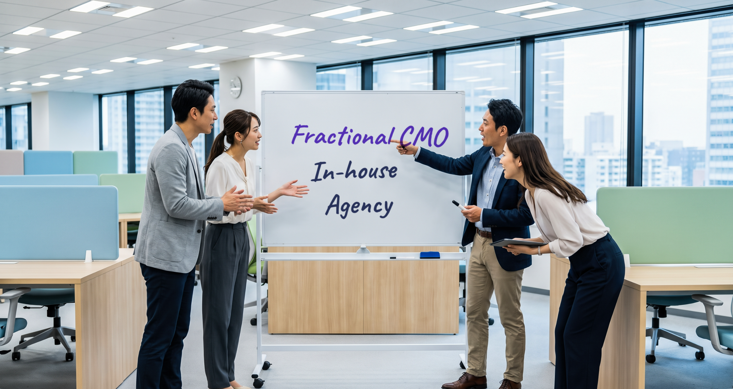In-House Marketing Manager vs Fractional CMO vs Agency: Which Fits a Technology Business?